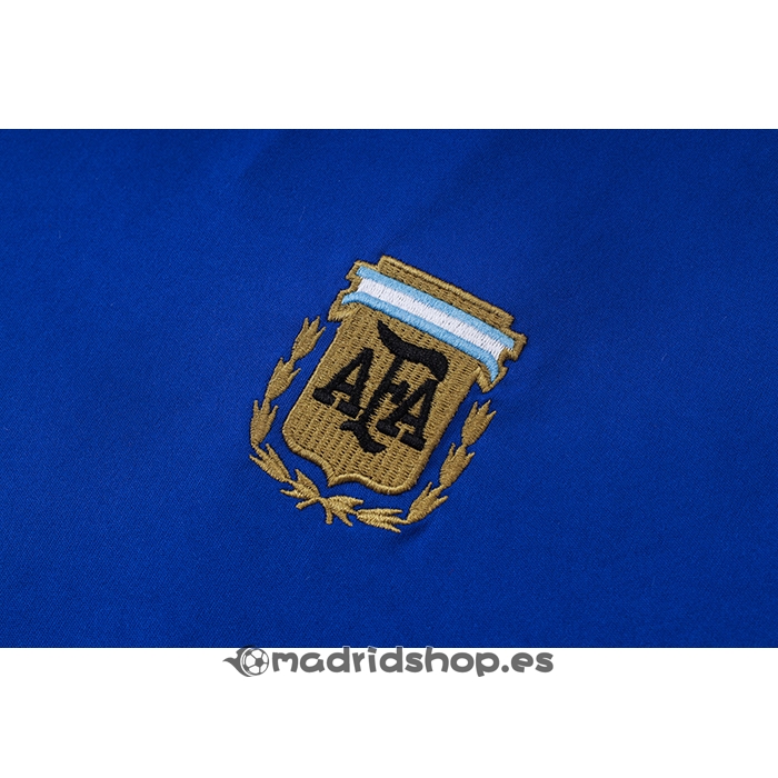 Chandal del Argentina Manga Corta 26-27 Azul - Pantalon Corto